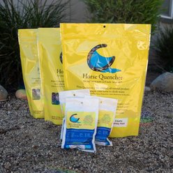 Horse Quencher Single Serve Multi-Flavor Electrolyte Pellet Horse Supplement, 4 pack