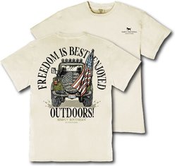 Simply Southern Offroad Vehicle Mineral Washed Tee, Bone, XX-Large slide 2 of 4