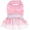 Show in main carousel: Doggie Design Polka Dot & Lace Dog Dress Set with Leash, Pink, X-Large slide 2 of 4