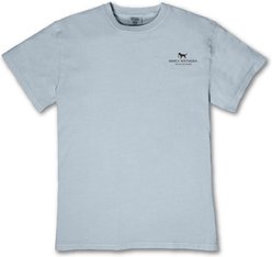 Simply Southern Dog & Camo Flag Mineral Washed Tee, Ashen, Large slide 2 of 4