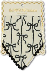 Simply Southern Black Bows Dog Bandana
