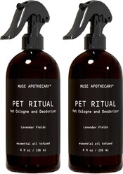Muse Apothecary Ritual Cologne Lavender Fields Dog & Cat Spray, 8-fl oz bottle, 2 count slide 1 of 7