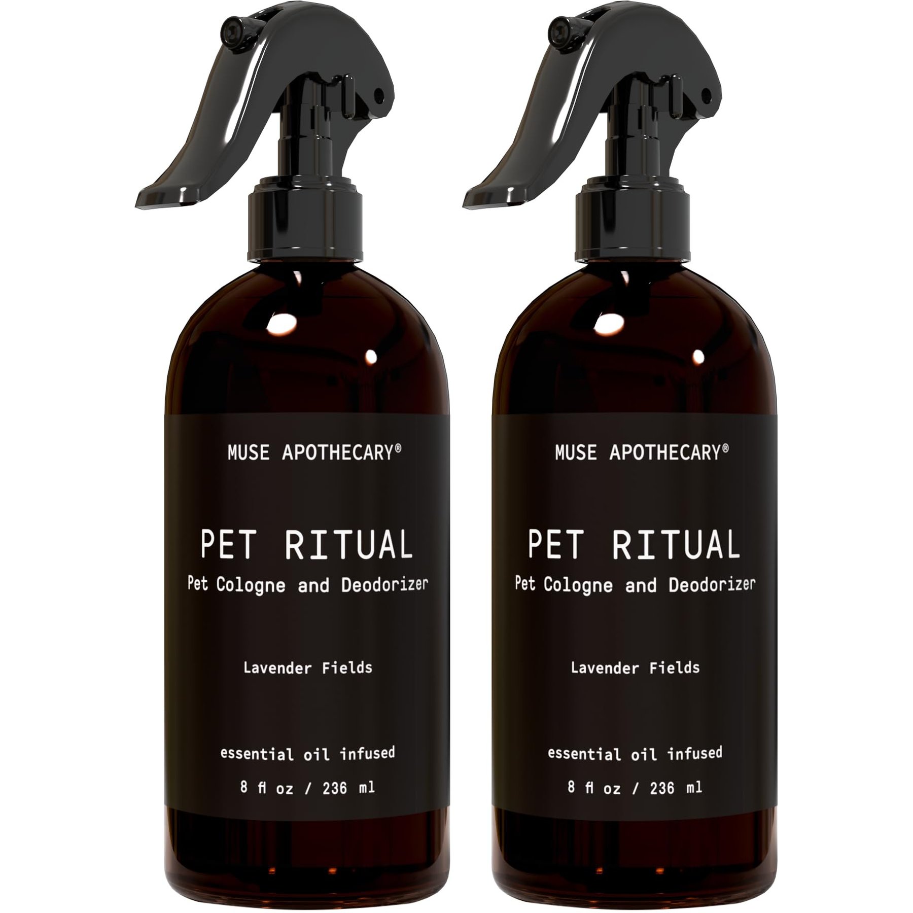 Muse Apothecary Ritual Cologne Lavender Fields Dog & Cat Spray, 8-fl oz bottle, 2 count