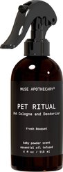 Muse Apothecary Ritual Cologne Fresh Bouquet Dog & Cat Spray, 4-fl oz bottle, 1 count