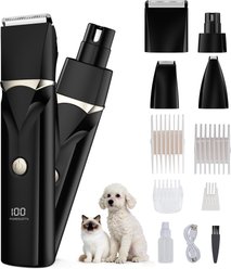 Invenho All-in-One Body, Face, Nail Care Dog & Cat Clipper Grooming Kit