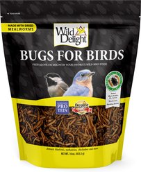 Wild Delight Bugs for Birds Wild Bird Food, 16-oz bag