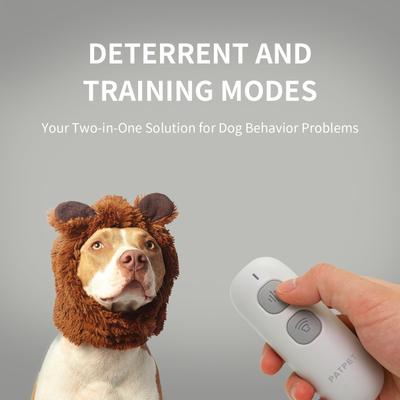 Show full view: PATPET U01 Ultrasonic Pet Behavior Training & Animal Deer Goose Deterrent Remote, White slide 5 of 8
