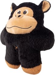 KONG Snuzzles Gorilla Squeaky Plush Dog Toy, Black, X-Large slide 2 of 7