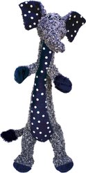 KONG Shakers Luvs Elephant Squeaky Plush Dog Toy, Blue, Large