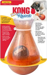 KONG Rewards Tipsy Treat Dispensing Dog Toy, Orange, Small slide 2 of 4