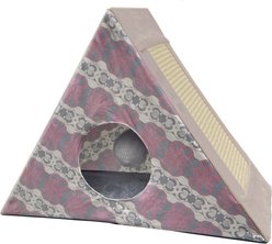 KONG Play Spaces Zen Den Tunnel Cat Toy with Catnip, Multicolor