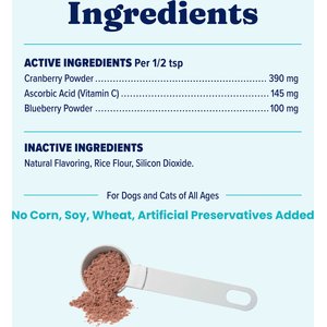 Solid Gold Berry Balance Cranberry Urinary Tract Health Powder Supplement for Dogs & Cats, 3.5-oz jar