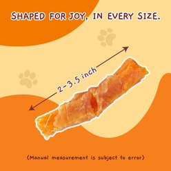 Jungle Calling Skinless Chicken Gluten-Free & Grain-Free Wrapped Sweet Potato Chewy Dog Treats, 14-oz bag slide 2 of 9