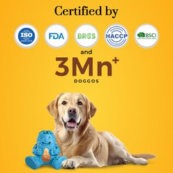 Dogsee Long-Lasting Play Dog Chew Treatoy, 0.71-lb bag, Blue slide 2 of 8