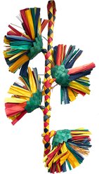 Planet Pleasures Multi Blossom Exercise Parrot Toy, Multicolor, Medium