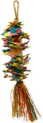 Planet Pleasures Spiral Tower Exercise Parrot Toy, Multicolor, Small