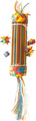 Planet Pleasures Rocket Exercise Parrot Toy, Multicolor, Large