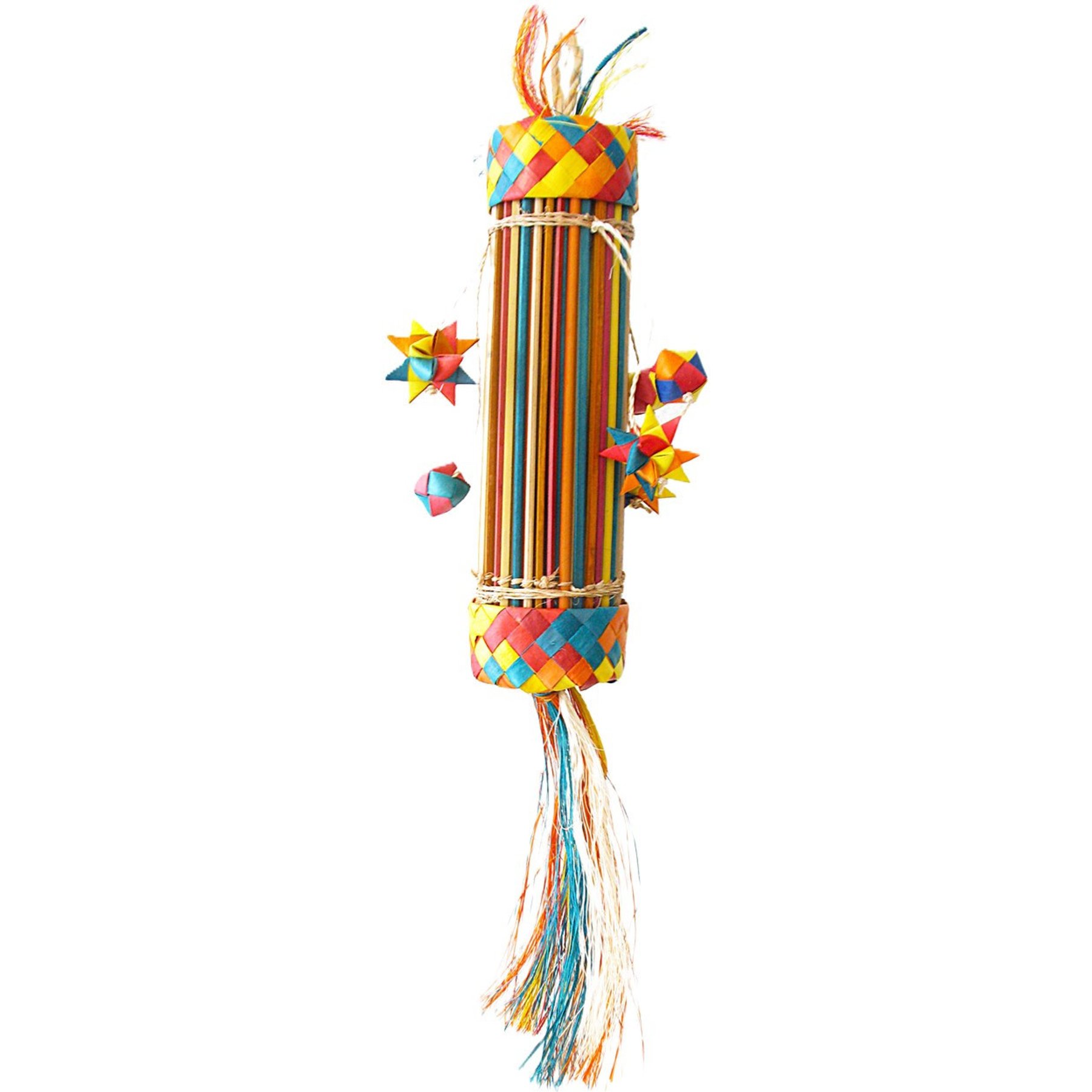 Planet Pleasures Rocket Exercise Parrot Toy, Multicolor, Large
