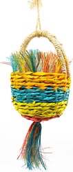 Planet Pleasures Goodie Basket Exercise Parrot Toy, Multicolor, X-Large