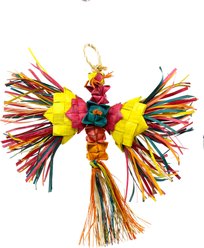 Planet Pleasures Dragonfly Exercise Parrot Toy, Multicolor, Medium