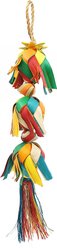 Planet Pleasures Wing Ball Tower Exercise Parrot Toy, Multicolor, Small
