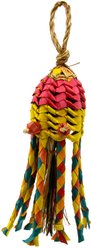 Planet Pleasures Kraken Exercise Parrot Toy, Multicolor, Small
