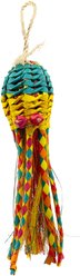 Planet Pleasures Kraken Exercise Parrot Toy, Multicolor, Large