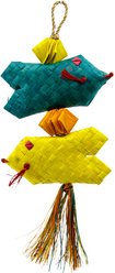 Planet Pleasures Tropical Fish Exercise Parrot Toy, Multicolor, Medium