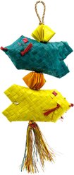 Planet Pleasures Tropical Fish Exercise Parrot Toy, Multicolor, Large