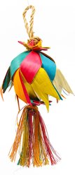 Planet Pleasures Wing Ball Exercise Parrot Toy, Multicolor, Large