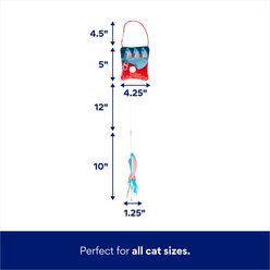Frisco Sardine Hanging Electronic Teaser Cat Toy with Silvervine & Catnip slide 2 of 6