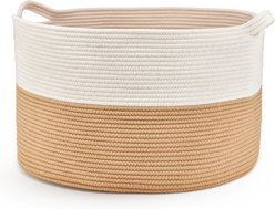 HOMAGICO Dog Toy Storage Basket, Extra Large, Jute slide 1 of 5