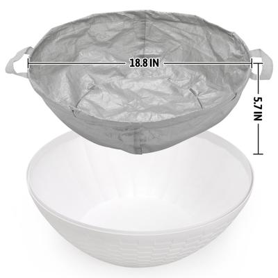 Show full view: Coziwow Foldable Cat Litter Box Liners, Gray, Medium: 18.8 x 5.7-in, 3 count slide 6 of 6