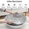 Show in main carousel: Coziwow Foldable Cat Litter Box Liners, Gray, Medium: 18.8 x 5.7-in, 3 count slide 4 of 6