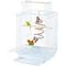 Show in main carousel: Yaheetech Travel Bird Cage with Open Play Top, White, Small slide 1 of 6