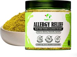 Pawfect Allergy Relief Food Topper Supplement for Dogs, 100-g