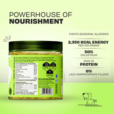 Show full view: Pawfect Allergy Relief Food Topper Supplement for Dogs, 100-g slide 3 of 8