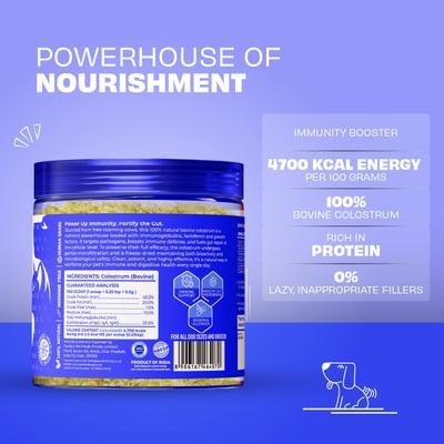 Show full view: Pawfect Colostrum Daily Food Topper Supplement for Dogs & Cats, 100-g slide 3 of 8