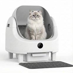 Heybo Pet Automatic Self-Cleaning Cat Litter Box, 21.2 x 19.6 x 21.6-in