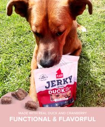 Plato Duck with Cranberry Grain-Free Jerky Dog Bites, 6-oz bag slide 2 of 7