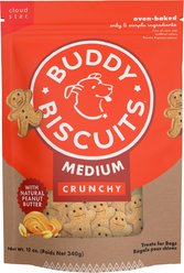 Buddy Biscuits Peanut Butter Medium Crunchy Dog Treats, 12-oz bag slide 1 of 8