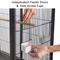 Show in main carousel: Unipaws Rolling Bird Cage with See-Through Doors, Deep Grey, 65-in slide 6 of 8