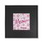 Show in main carousel: PGS Meow with Paw Print Pattern Square Printed Small Pet Mat, 12 x 12-in, Fuschia/Black/White slide 1 of 2