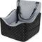 Show in main carousel: Invenho Memory Foam Dog Car Seat Booster with Travel Storage Pocket & Washable Removable Cover, Grey, 19 x 18 x 18.5-in slide 7 of 7