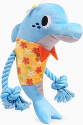 HugSmart Beach Daze Dophine Dog Toy