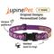 Show in main carousel: LupinePet Personalized Nature Inspired Original Design Rose Garden Dog Collar, Medium: 12 to 20 in, 1-in wide slide 5 of 8