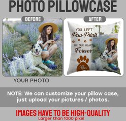 Kanata On Demand Personalized Photo Pillow with Removable Cover, 16 x 16-in slide 2 of 4