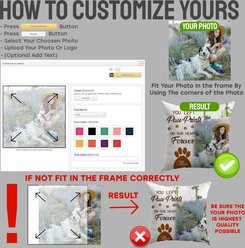 Kanata On Demand Personalized Photo Pillow with Removable Cover, 20 x 20-in slide 2 of 4