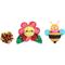 Show in main carousel: HugSmart Pet Meow Buddies Flower & Bee Cat Toy slide 1 of 1