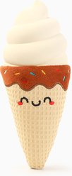 HugSmart Food Party Ice Cream Cone Dog Toy